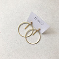 黃銅耳環_界限_短_1