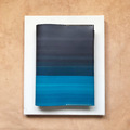 真皮書套│無印良品B6尺寸│閱讀頁設計│灰藍漸層里昂藍_5