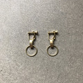 黃銅耳環_成熟女孩(可改夾)_3