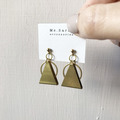 黃銅耳環_燈塔(可改夾)_2