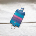 鑰匙套│極簡版│胭脂粉混刷里昂藍