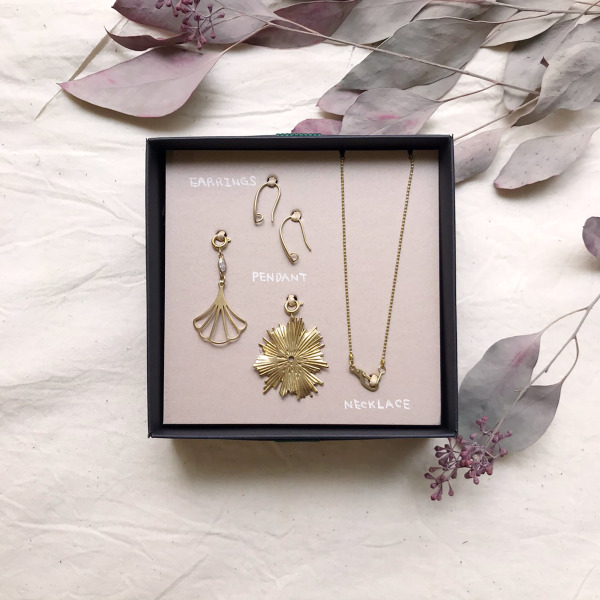 黃銅飾品組｜彼岸煙花