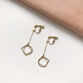 黃銅耳環_小立體(可改夾)_4