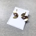 黃銅耳環_個性摺紙(可改夾)_2