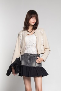 個性短版外套