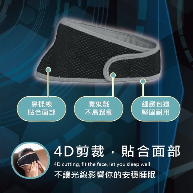 【安德森 保羅】石墨烯高機能磁石眼罩