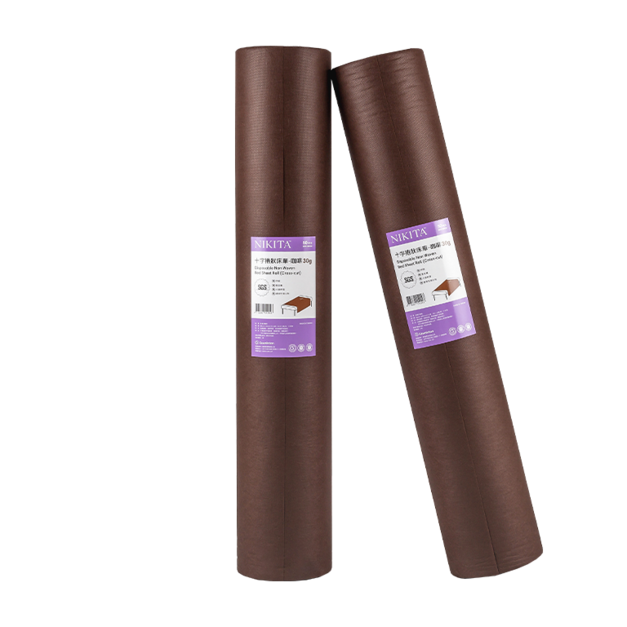 NIKITA十字捲狀床單30g-咖(6捲/箱)