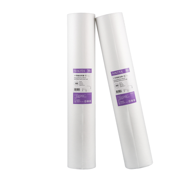 NIKITA十字捲狀床單30g-白(6捲/箱)