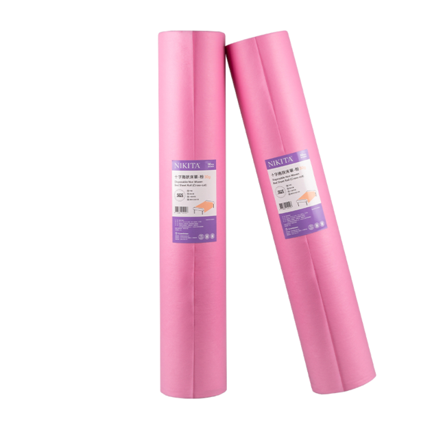 NIKITA十字捲狀床單30g-粉(6捲/箱)