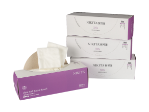 NIKITA超柔感平紋洗臉巾(40盒/箱)