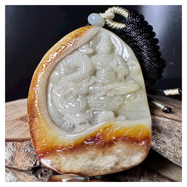 震天藝品-乘龍觀音