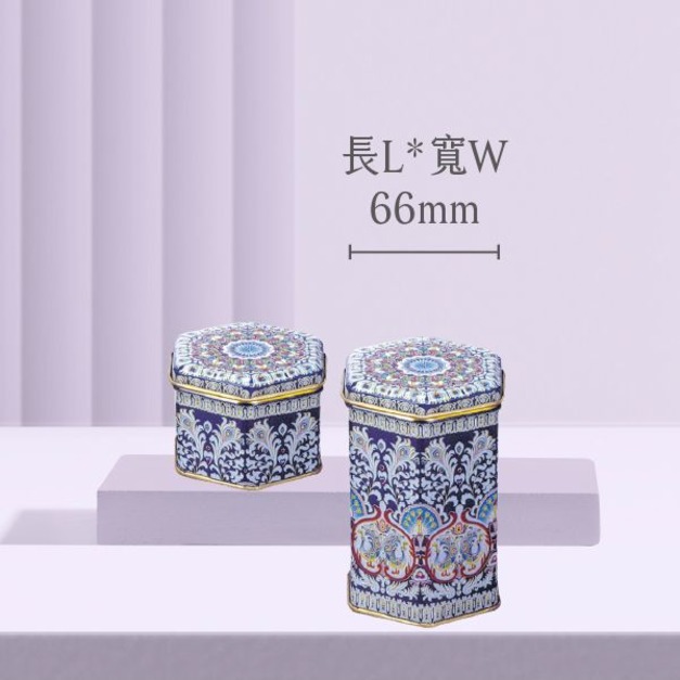 E22正六角鐵盒-邊長66mm
