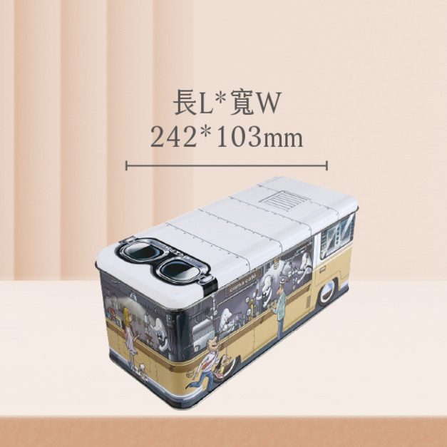 C18 長方鐵盒-長242mm*寬103mm