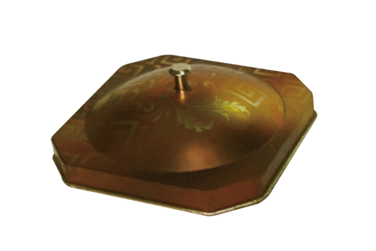 金鴻基 C31 正方鐵盒(小八角)-邊長110mm