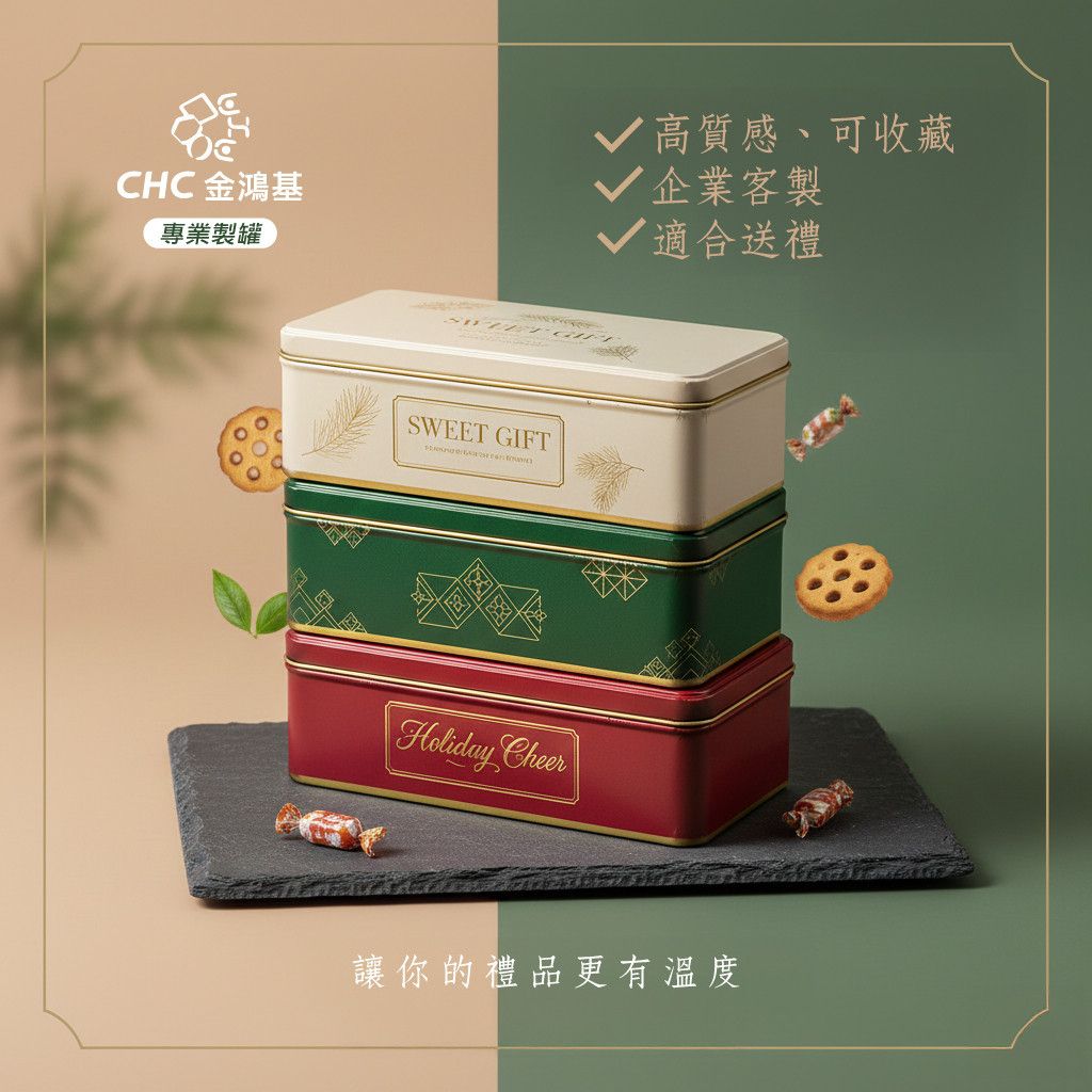 年底送禮選擇指南｜為什麼馬口鐵盒最能體現質感？企業與個人都適用的完美選擇