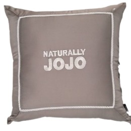 JOJO60支萊賽爾天絲抱枕套+枕心/北極銀灰