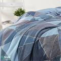 嚴選天絲40s兩用被薄床包四件組-菱次元/限量特價_1