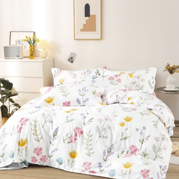 JLIFE嚴選天絲-雙人加大6*6.2抗皺萊賽爾天絲薄床包兩用被四件組/多款花色