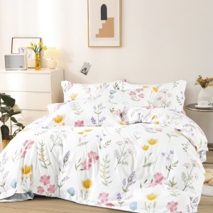 JLIFE嚴選天絲-雙人加大6*6.2抗皺萊賽爾天絲薄床包兩用被四件組/多款花色