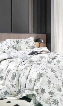 JLIFE嚴選天絲-雙人5尺抗皺萊賽爾天絲薄床包兩用被四件組/多款花色