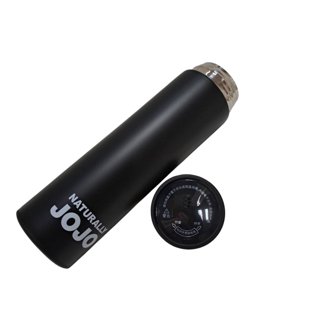 JOJO爵士黑瓶智能不繡鋼隨行保溫瓶500ml