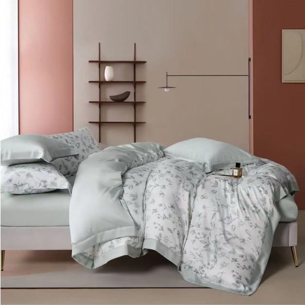 JOJO 60支萊賽爾天絲床包四件組-賽維亞