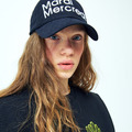 韓國MARDI MERCREDI新款品牌字樣棒球帽｜黑色