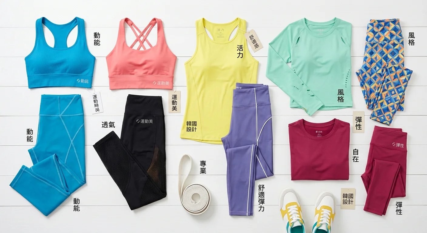 韓國運動品牌 2026 完整評析:哪些值得台灣女生關注?設計&機能全比較