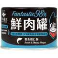 【汪喵星球】貓咪98%鮮肉主食罐165g-火雞/蝦仁/鱈魚_4