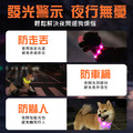 【LaRoo 萊諾】寵物發光項圈F35(35cm/可剪裁/可充電)-黃/紫/藍/粉_4