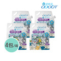 【臭味滾】無香除臭瞬吸礦砂4KG(4入/箱)