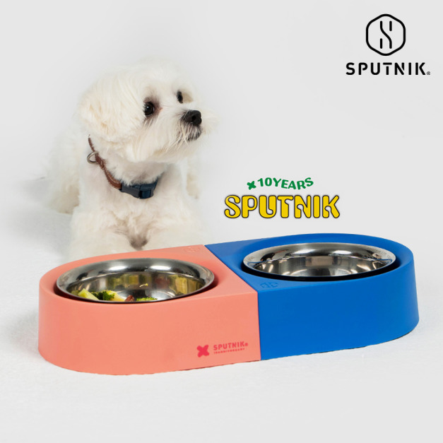 【SPUTNIK】 10周年 一般防蟻碗-粉色/藍色