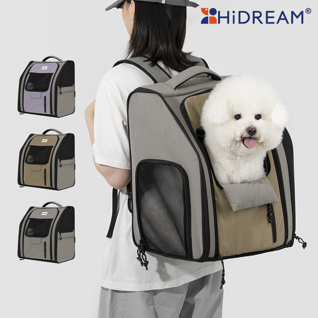 【Hidream 寵生幾何】移動城堡超輕寵物雙肩背包