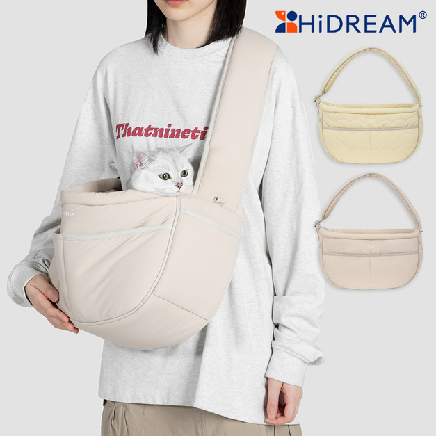 【Hidream 寵生幾何】軟FUFU外出斜挎包