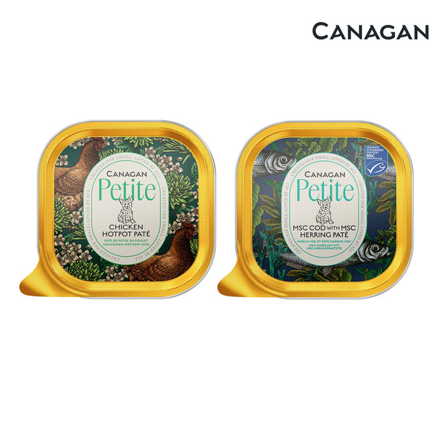 【CANAGAN卡納根】petite雞肉火鍋/鱈魚鯡魚肉派(犬)100g 狗主食餐盒