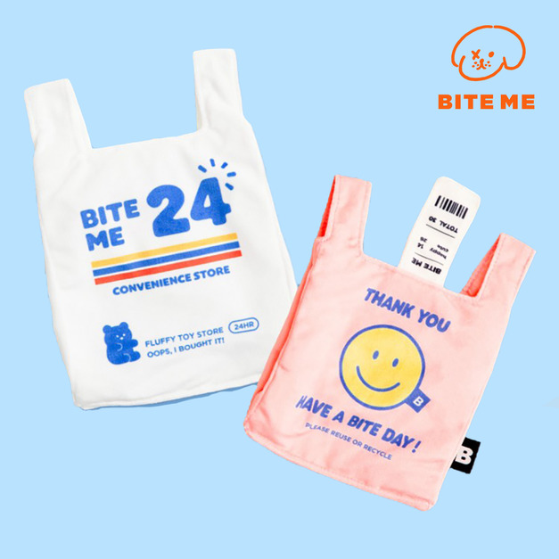【Bite Me】GO物袋(粉色/白色)