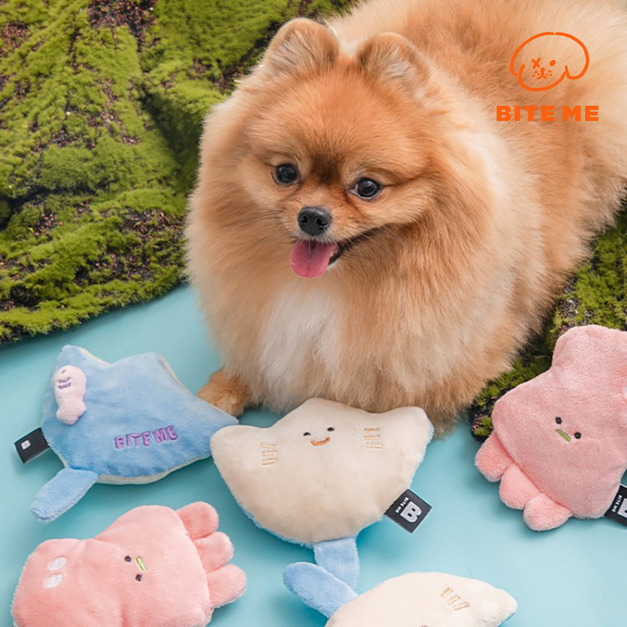 【BITE ME】 海洋好朋友(魟魚&魷魚2入組)