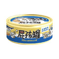 【nu4PET 陪心寵糧】貓屁孩主食罐80g -黃金蜆旗魚_1