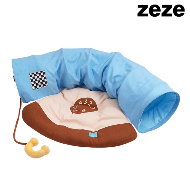 【ZEZE】復古電話寵物隧道床