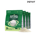 【PETKIT佩奇)】植物混合貓砂2.4kg 四入/箱