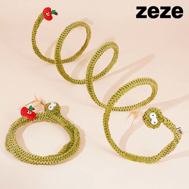 【ZEZE】森林蛇隧道玩具
