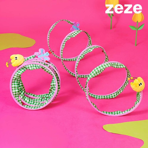 【ZEZE】花花春日彈簧隧道