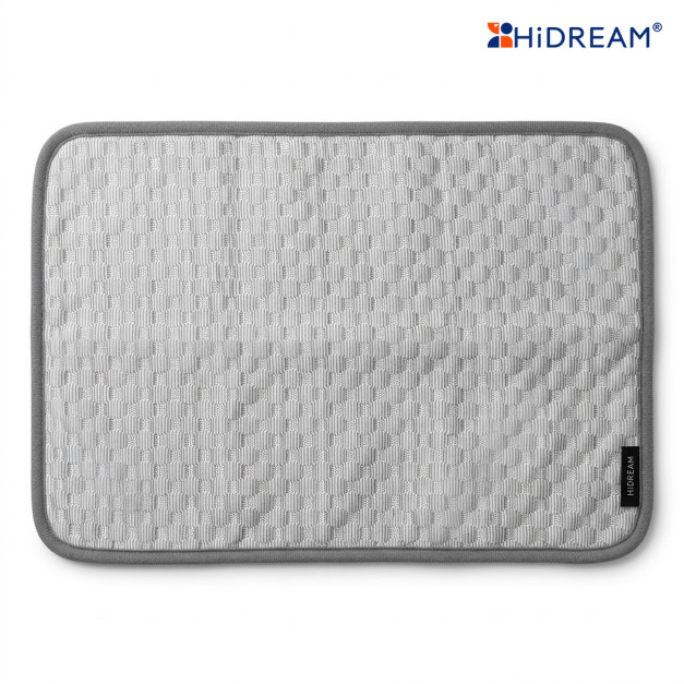 【Hidream 寵生幾何】冰豆豆涼感冰墊(可搭配外出包)-暮雲灰