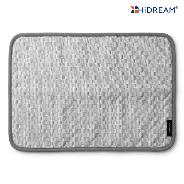 【Hidream 寵生幾何】冰豆豆涼感冰墊(可搭配外出包)-暮雲灰