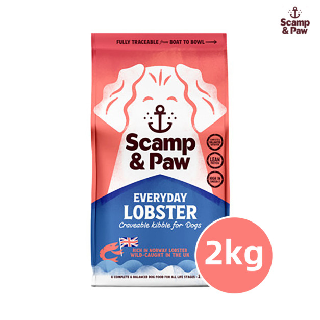 【Scamp& Paw 日日龍蝦】狗狗乾糧(犬)2kg