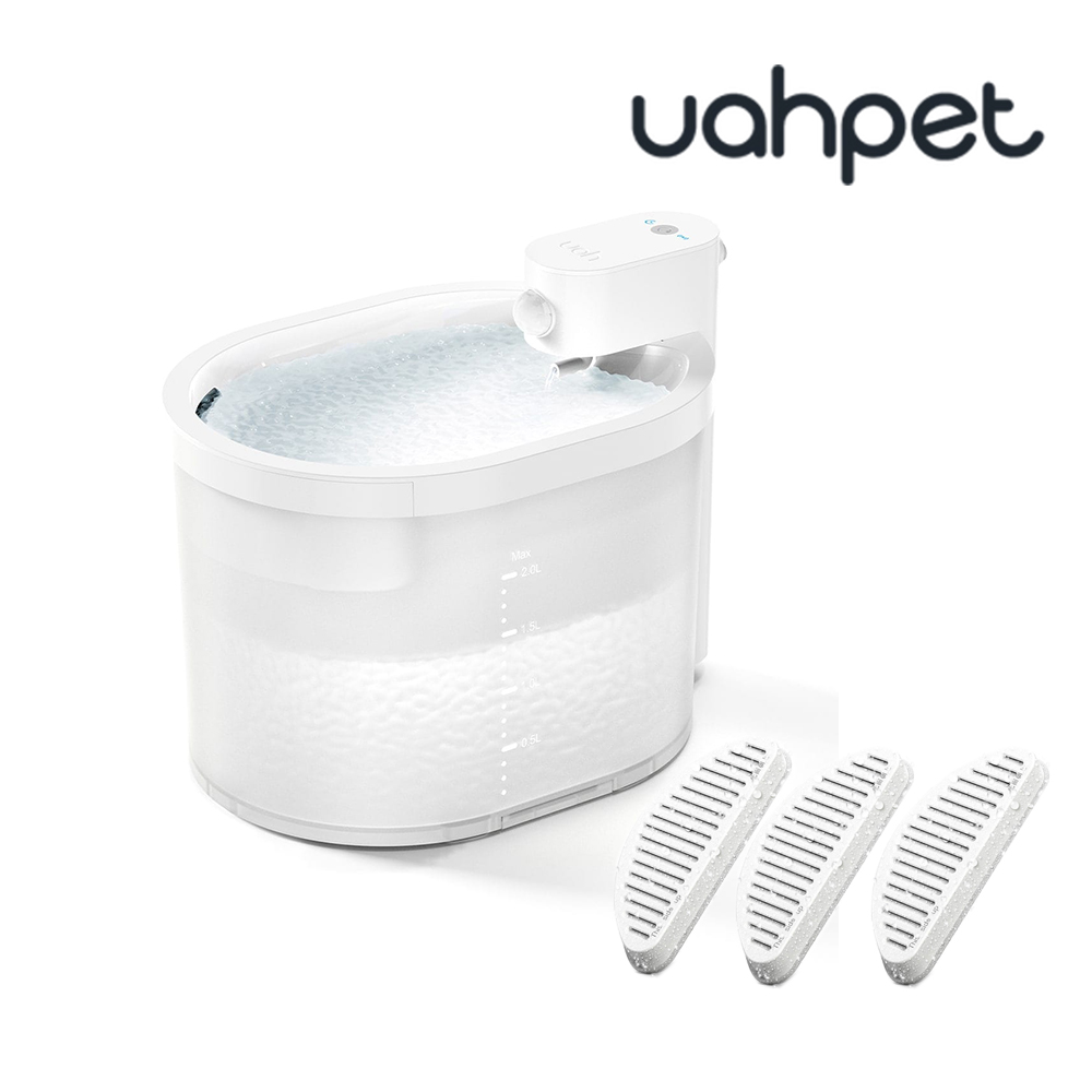 【有哈uah】ZERO真無線寵物飲水機2代(獨家附贈三片濾心)(換代出清半年保固)