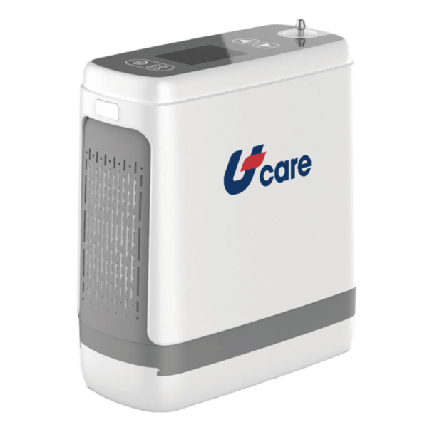 【樂爵 攜帶式氧氣機】｜重量不到2kg｜AI偵測供氧｜Type-C 快充、Panasonic 電芯｜攜帶式氧氣製造機｜攜帶式製氧機｜高雄輔具租賃與販售 - 悠肯醫療(UCPOX-1)