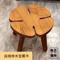 四葉草 實木造型凳_6