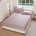 【Novaya 諾曼亞】 60支銀纖維天絲雙人床包三件組(6色)_6