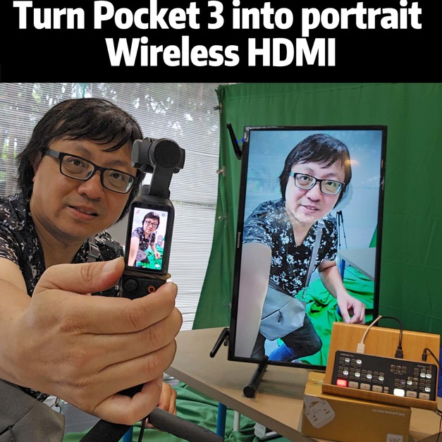 Turn USB webcam into Wireless HDMI output!  uvc to wireless hdmi